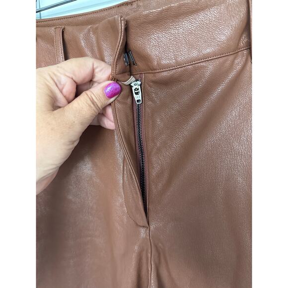 NWT Commando Faux Leather 7/8 Trouser in Cocoa, S - Picture 4 of 8
